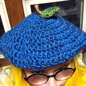 Handmade Blueberry Beret